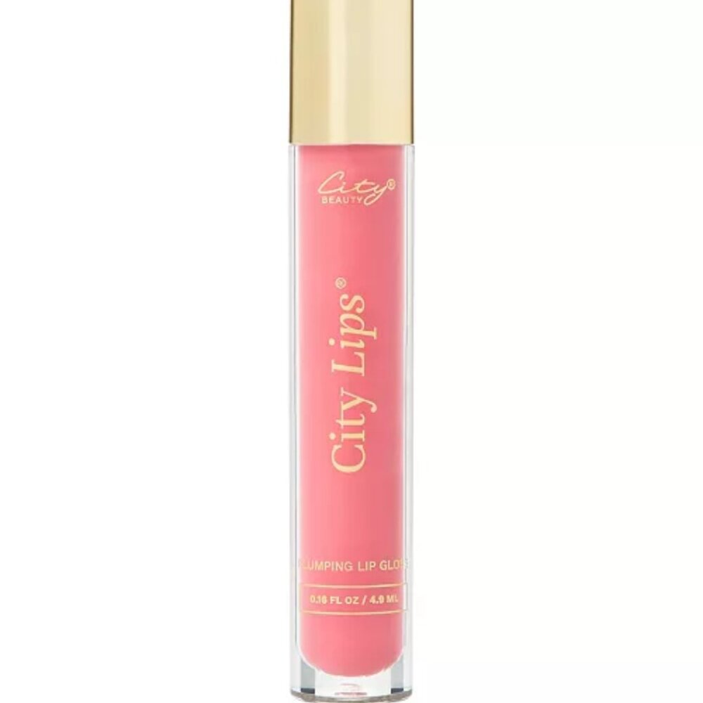 City Beauty City Lips Watermelon plumping Lip Gloss, 0.16 fl. oz./4.9 mL no box